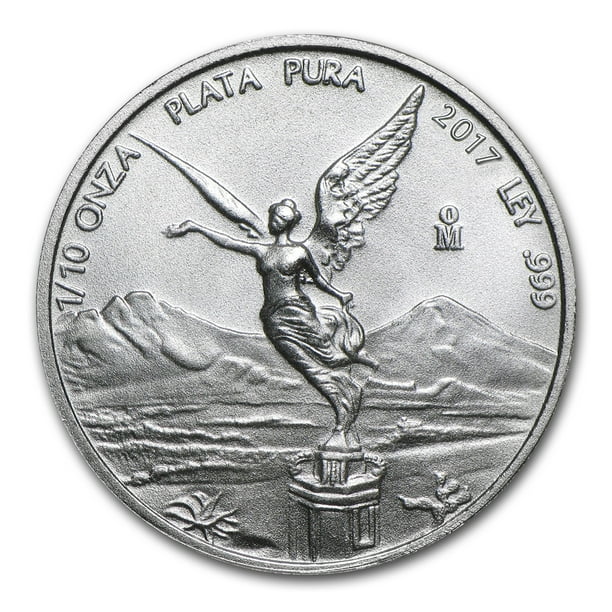 2017 Mexico 1//10 Ounce Silver Coin